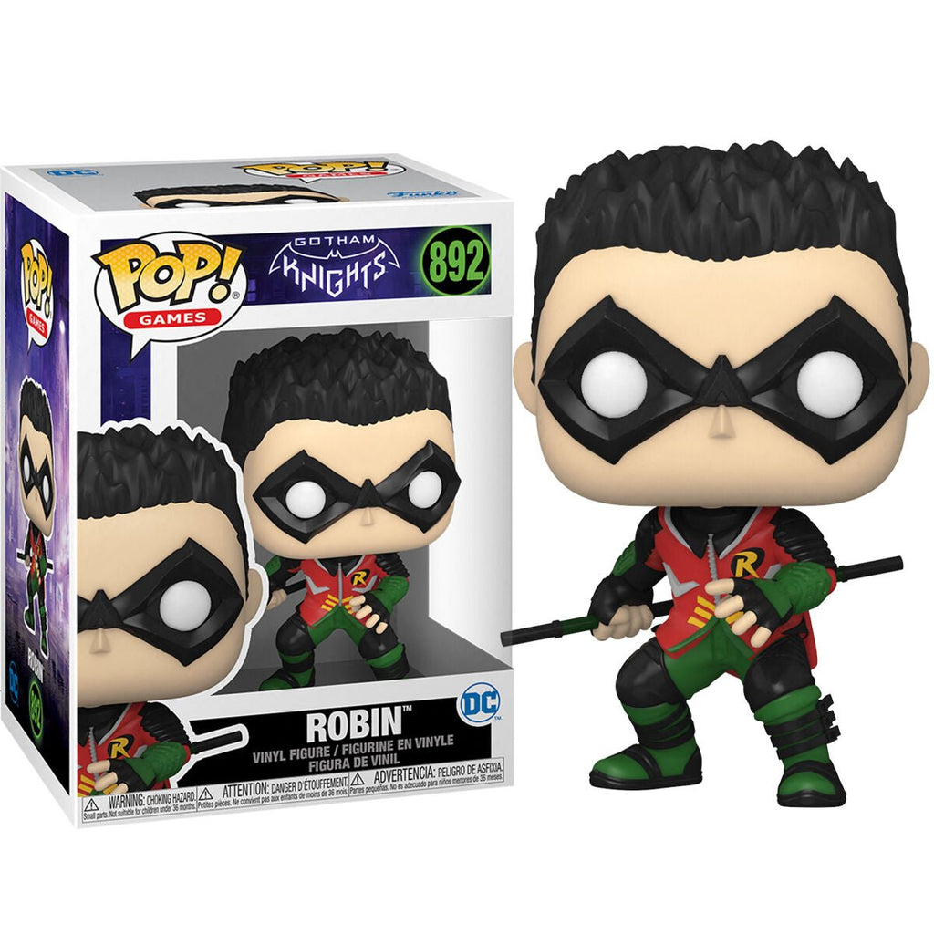 POP! Gotham Knights - Robin 9,5 cm - Colecionáveis - Funko