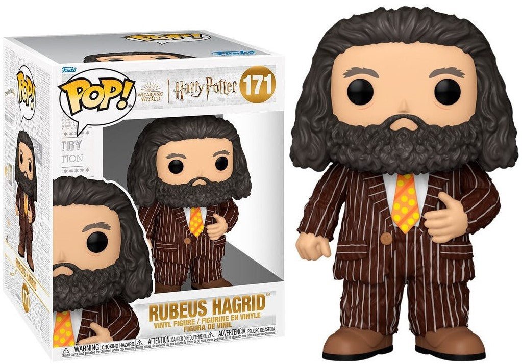 POP! Harry Potter Super Sized Jumbo Hagrid Animal Pelt Outfit 15 cm - Colecionáveis - Funko