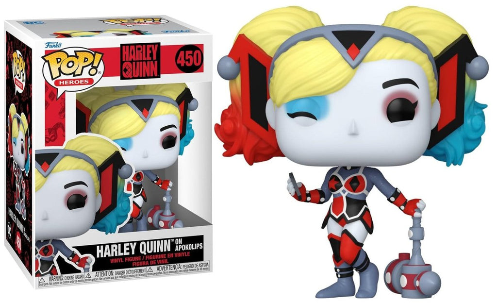POP! Heroes DC Comics: Harley Quinn Takeover Vinyl Figure Harley (Opokolips) 9 cm - Colecionáveis - Funko