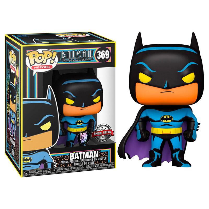 POP! Heroes DC Comics Series Vinyl Batman Black Light 9 cm Exclusive - Toys - Funko