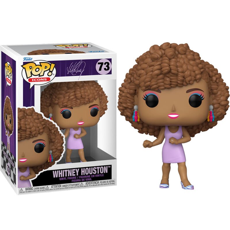POP! Icons Vinyl Figure Whitney Houston 9 cm - Toys - Funko