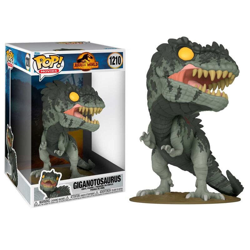 POP! Jurassic World 3 Super Sized Jumbo Vinyl Figure Giganotosaurus 25 cm - Toys - Funko