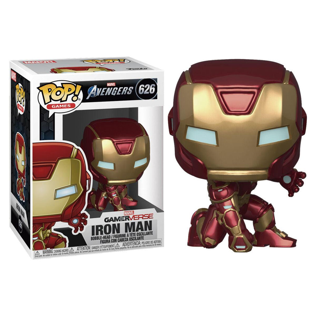 POP! Marvel Avengers Game Iron Man Stark Tech Suit 9 cm - Toys - Funko