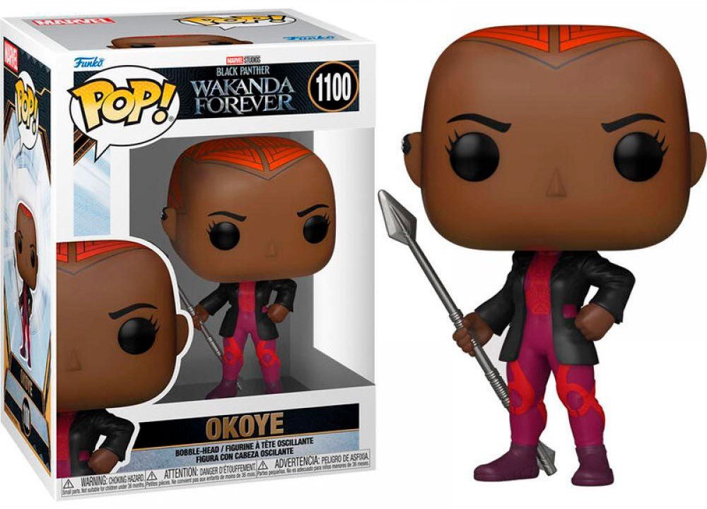 POP! Marvel Black Panther: Wakanda Forever Okoye 9 cm - Colecionáveis - Funko