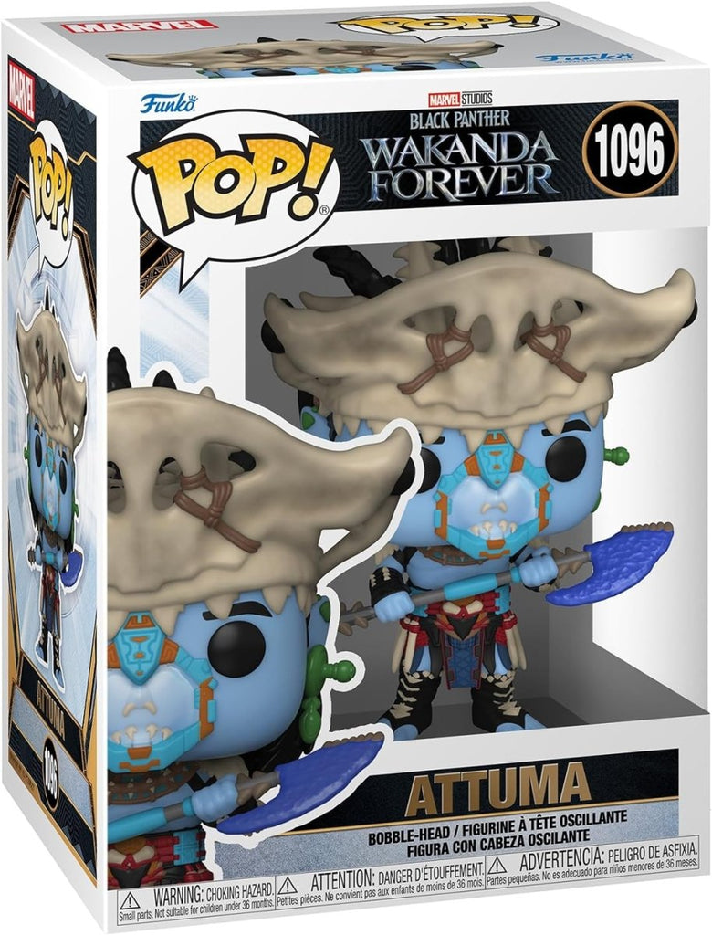 POP! Marvel Black Panther: Wakanda Forever Vinyl Figure Attuma 9 cm - Colecionáveis - Funko