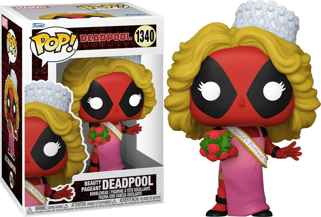 POP! Marvel Deadpool Beauty Pageant Winner 9,5 cm - Colecionáveis - Funko