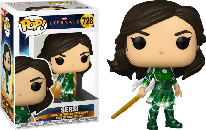 POP! Marvel: Eternals - Sersi 9 cm - Colecionáveis - Funko