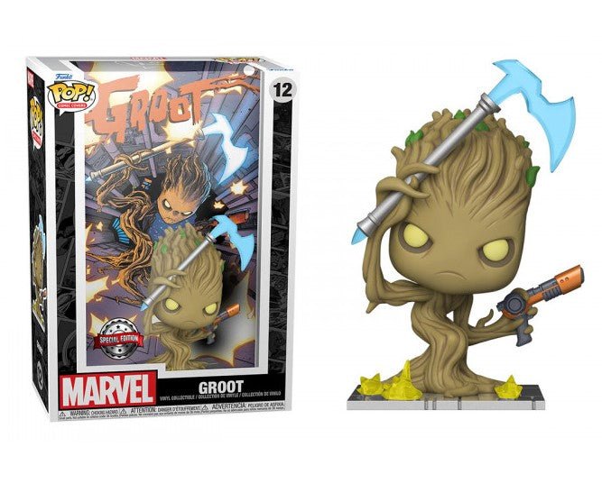 POP! Marvel Exclusive Comic Cover Vinyl Figure Groot 9 cm - Toys - Funko