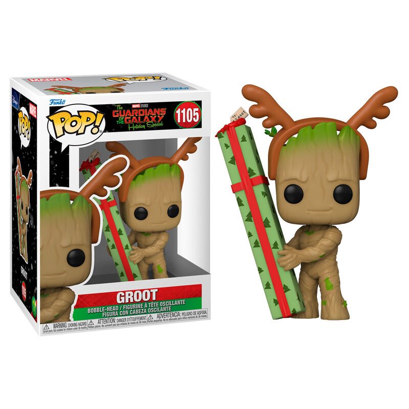 POP! Marvel Guardians of The Galaxy Holiday Special Groot 9 cm - Toys - Funko