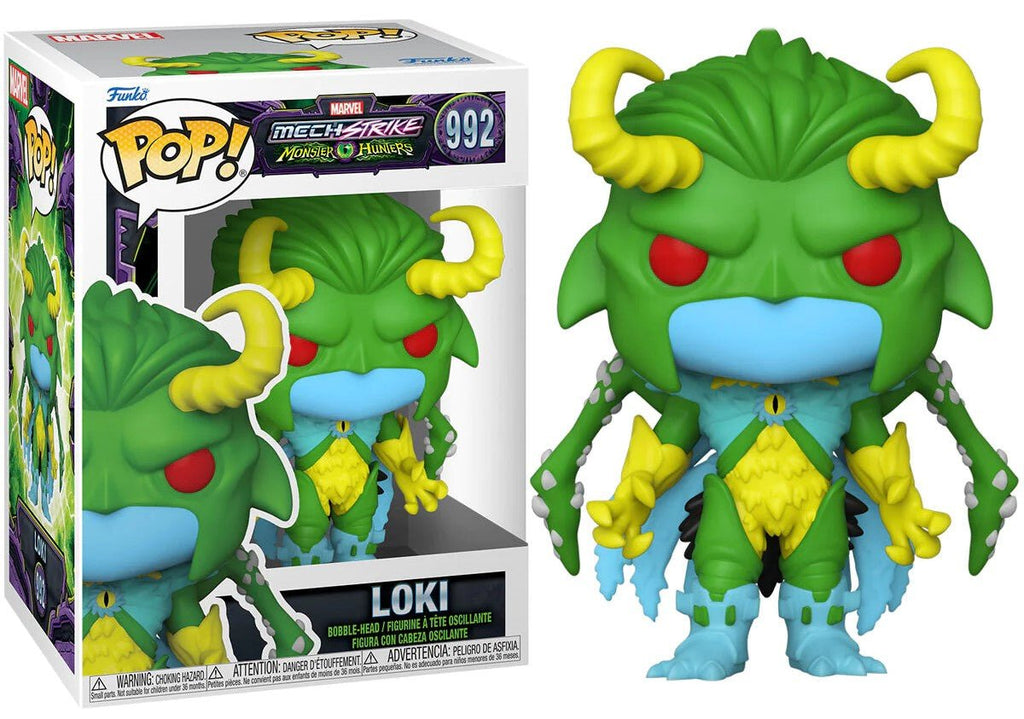 POP! Marvel: Monster Hunters Vinyl Figure Loki 9 cm - Colecionáveis - Funko