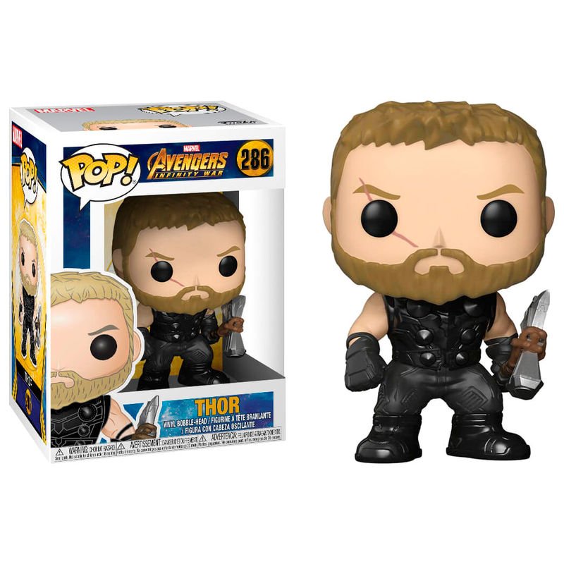 POP! Marvel Movies Avengers Infinity War Vinyl Figure Thor 9 cm - Toys - Funko