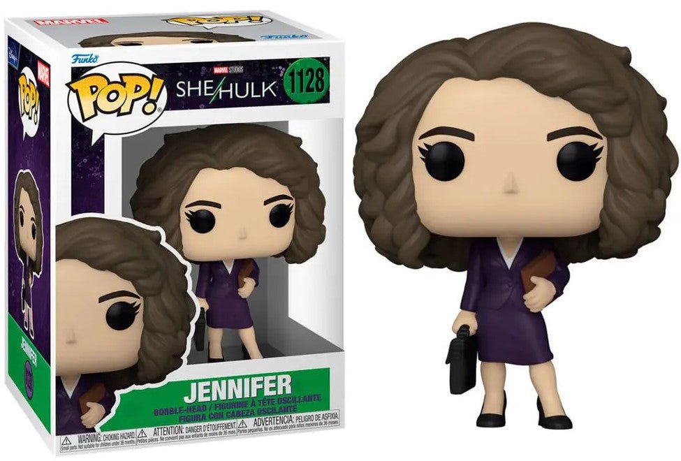 POP! Marvel She - Hulk Vinyl Figure Jennifer 9 cm - Colecionáveis - Funko