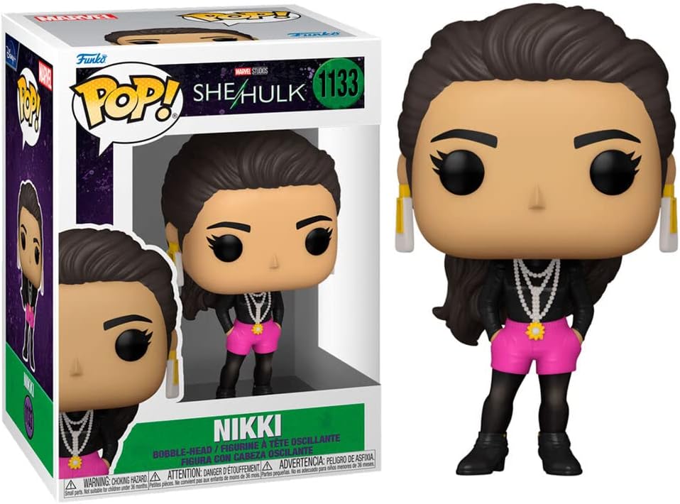 POP! Marvel She - Hulk Vinyl Figure Nikki 9 cm - Colecionáveis - Funko