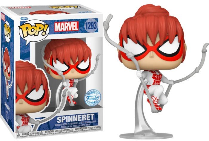 POP! Marvel Spider - Man Spinneret Exclusive 9cm - Edição Especial - Colecionáveis - Funko