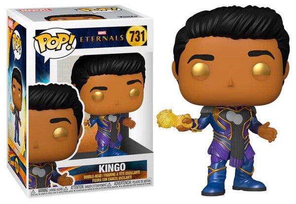 POP! Marvel The Eternals Vinyl Figure Kingo 9 cm - Colecionáveis - Funko
