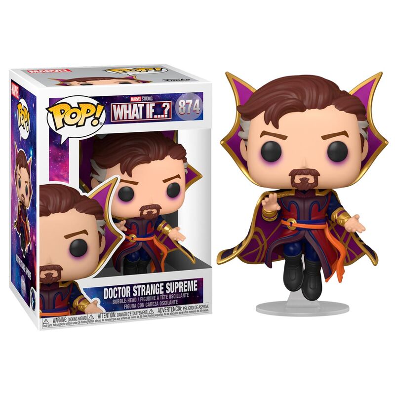 POP! Marvel What If...? Vinyl Figure Doctor Strange Supreme 9 cm - Toys - Funko