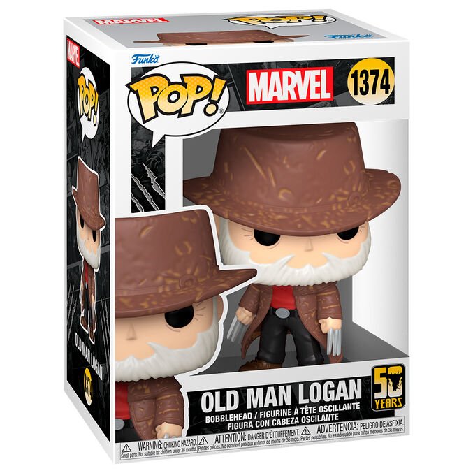 POP! Marvel Wolverine 50th – Ultimate Old Man Logan 9 cm - Colecionáveis - Funko
