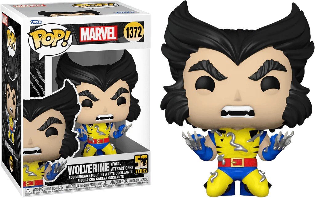 POP! Marvel Wolverine 50th – Ultimate Wolverine c/ Adamantium 9 cm - Colecionáveis - Funko