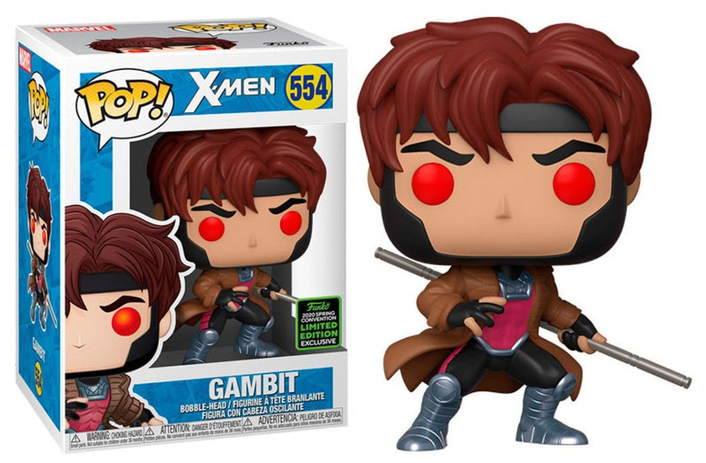 POP! Marvel X - Men Gambit Exclusivo 9 cm - Colecionáveis - Funko