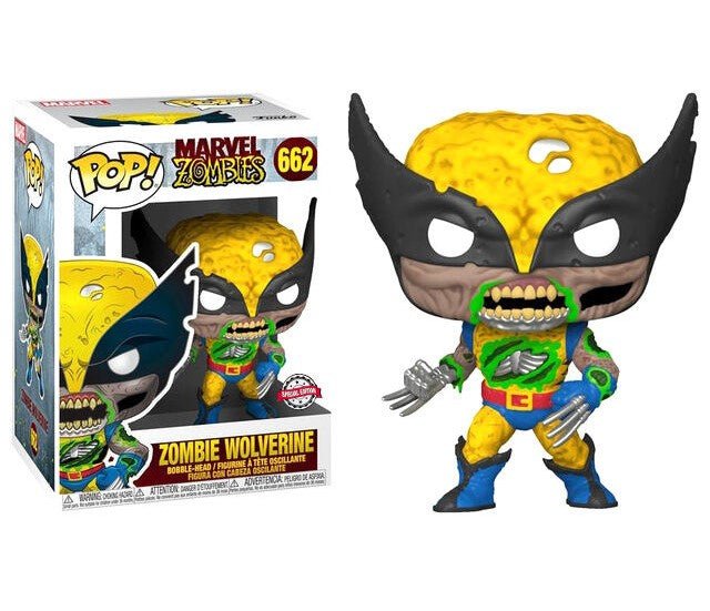 POP! Marvel Zombies - Zombie Wolverine Exclusive 25 cm - Toys - Funko