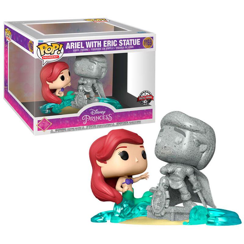 POP! Moment Disney Vinyl Figure Ultimate Princess - Ariel & Statue Eric 9 cm - Toys - Funko