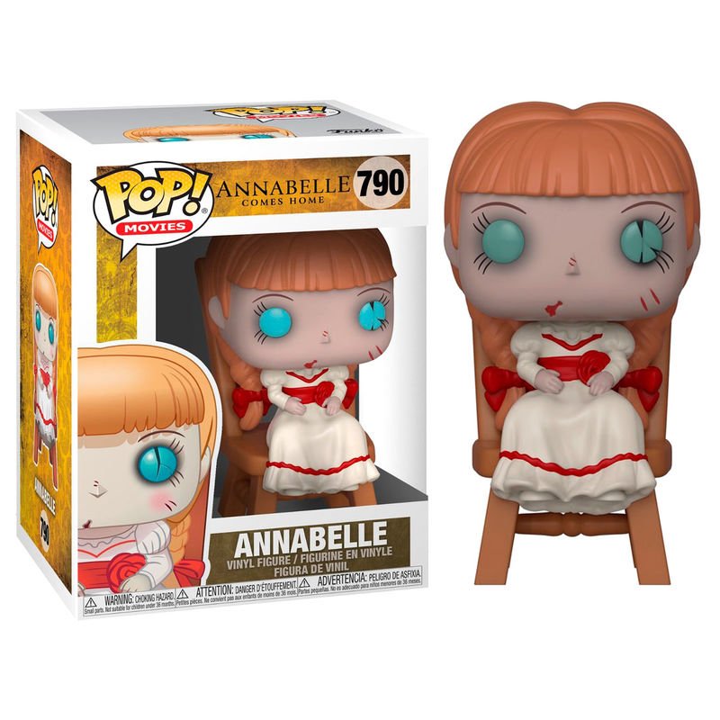 POP! Movies Annabelle na Cadeira 9 cm - Colecionáveis - Funko