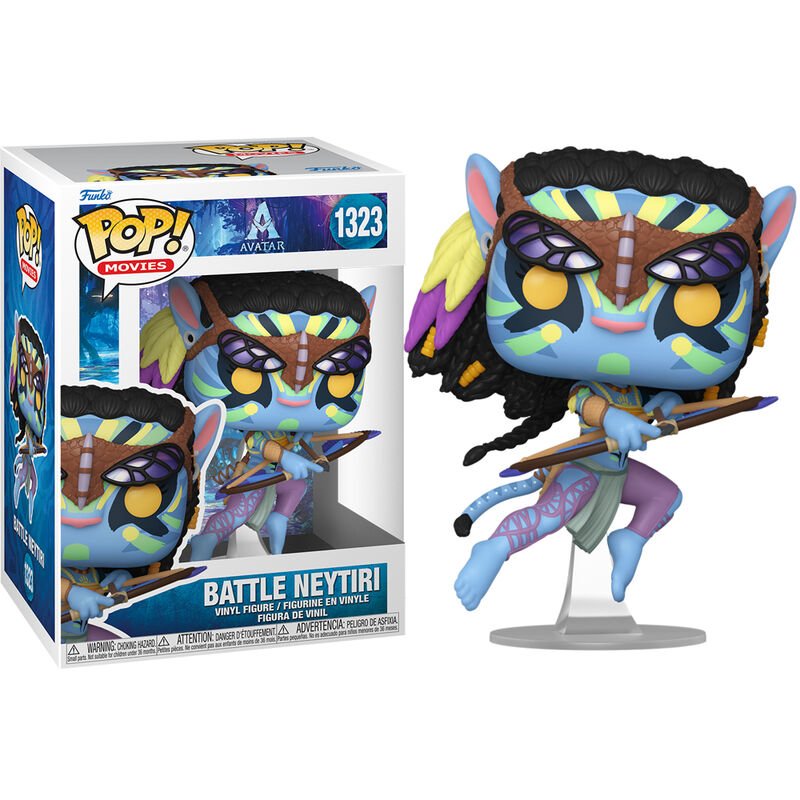 POP! Movies Avatar The Way Of Water Vinyl Figure Neytiri (Battle) 9 cm - Toys - Funko