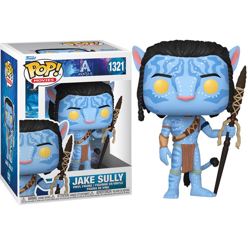 POP! Movies Avatar The Way of Water Vinyl Figure Jake Sully 9 cm - Toys - Funko
