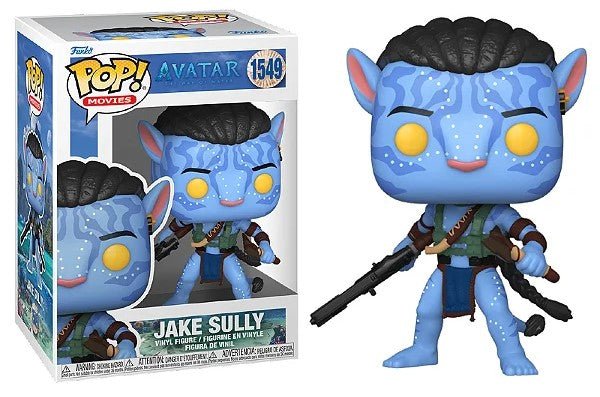 POP! Movies Avatar: The Way of Water Vinyl Figure Jake Sully (Battle) 9 cm - Colecionáveis - Funko