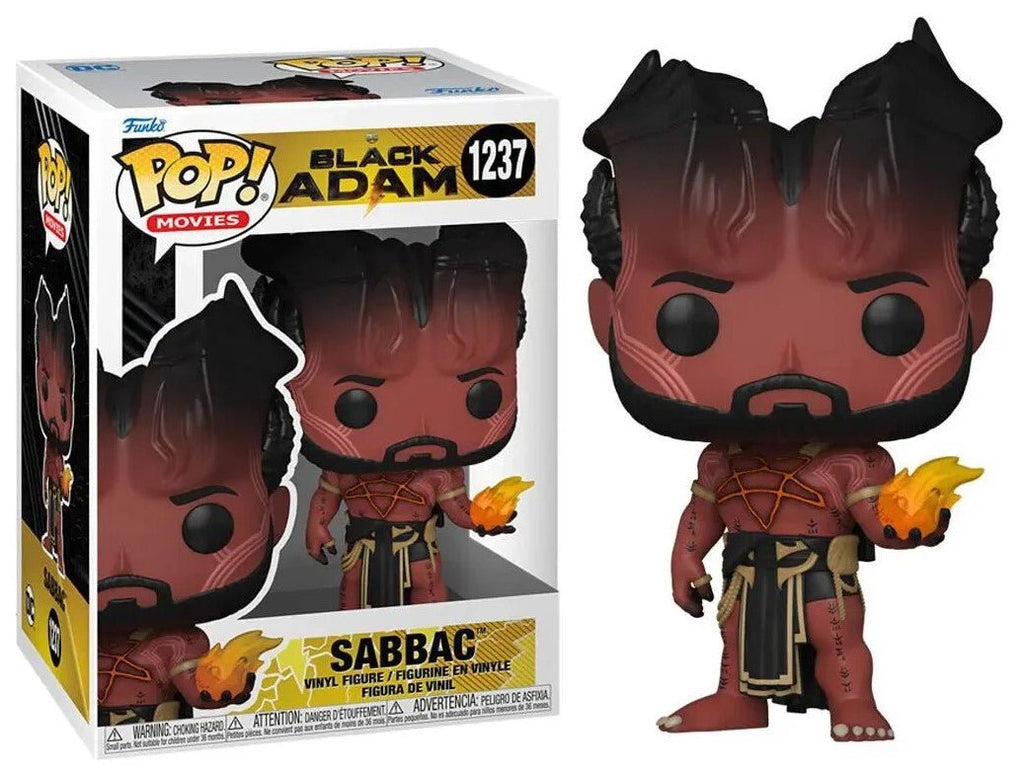 POP! Movies Black Adam Vinyl Figure Sabbac 9 cm - Colecionáveis - Funko