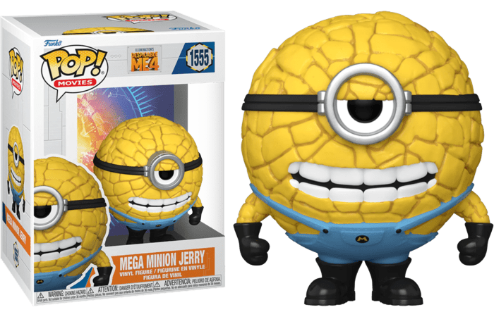 POP! Movies Despicable Me 4 Vinyl Figure Super Jerry 9 cm - Colecionáveis - Funko
