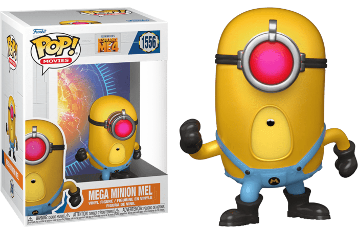 POP! Movies Despicable Me 4 Vinyl Figure Super Mel 9 cm - Colecionáveis - Funko