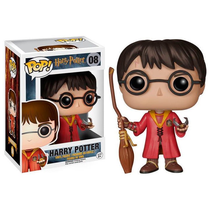POP! Movies Harry Potter Vinyl Figure Harry Potter Quidditch 9 cm - Toys - Funko
