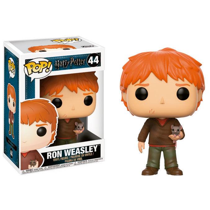 POP! Movies Harry Potter Vinyl Figure Ron Weasley with Scabbers 9 cm - Toys - Funko