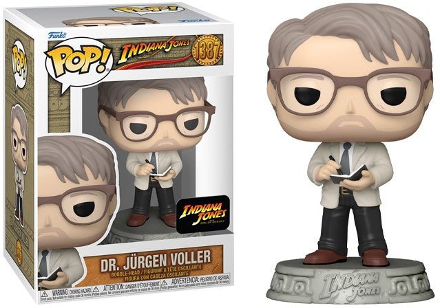 POP! Movies Indiana Jones 5 Vinyl Figure Dr. Jurgen Voller 9 cm - Colecionáveis - Funko