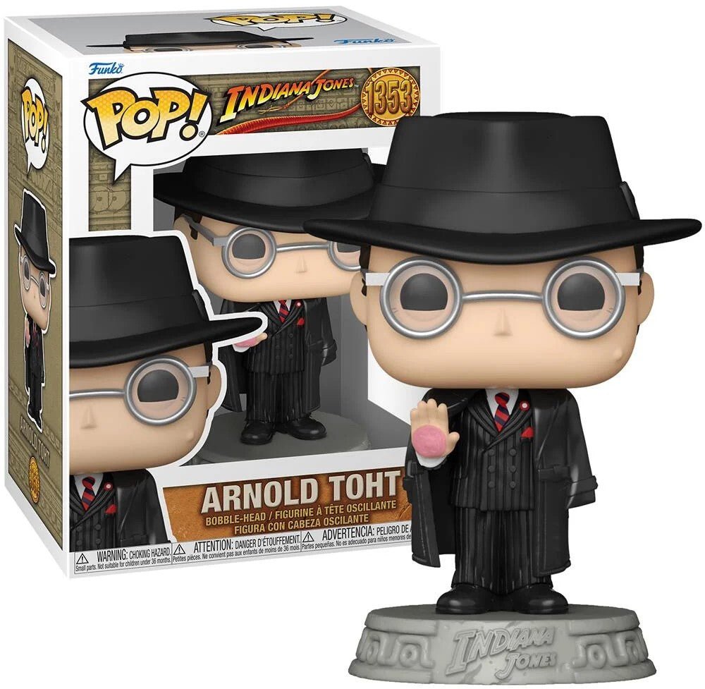 POP! Movies Indiana Jones Vinyl Figure Arnold Toht 9 cm - Colecionáveis - Funko