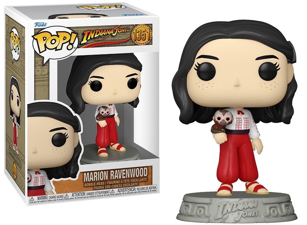 POP! Movies Indiana Jones Vinyl Figure Marion Ravenwood 9 cm - Colecionáveis - Funko