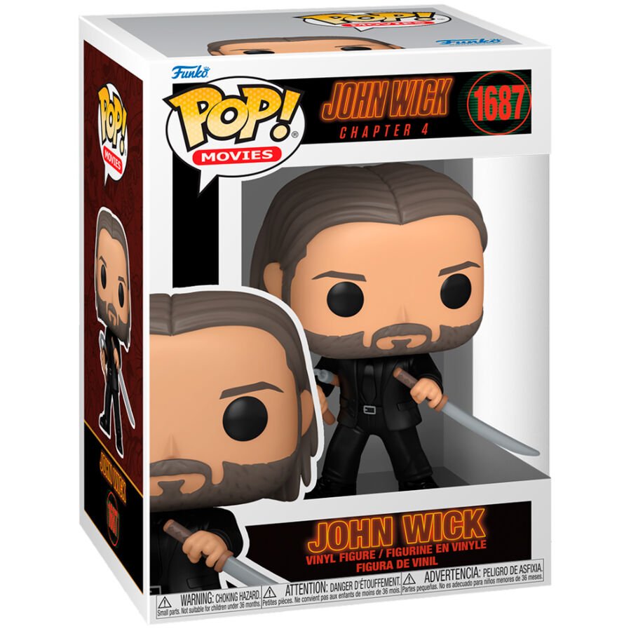 POP! Movies John Wick Chapter 4 10cm - Colecionáveis - Funko
