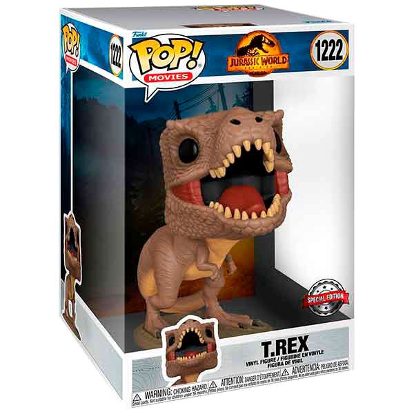 POP! Movies Jurassic World 3 T - Rex Exclusive 25 cm - Toys - Funko