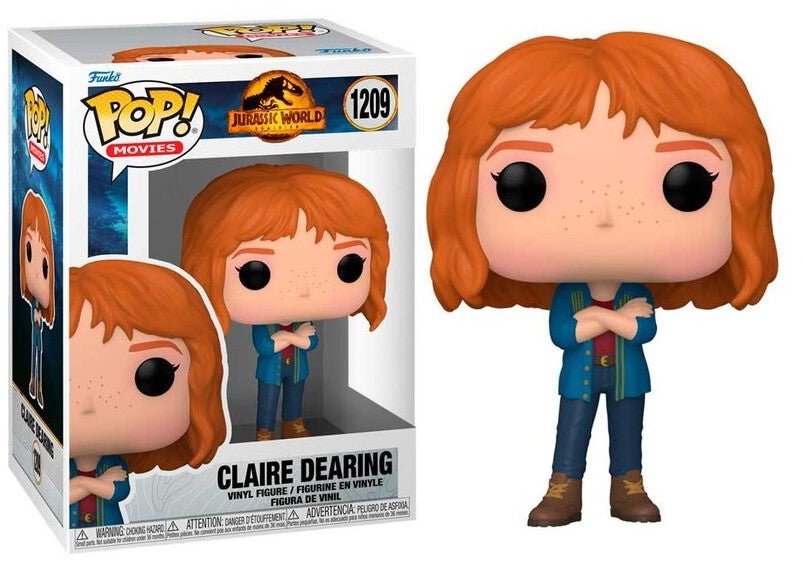 POP! Movies Jurassic World 3 Vinyl Figure Claire Dearing 9 cm - Colecionáveis - Funko