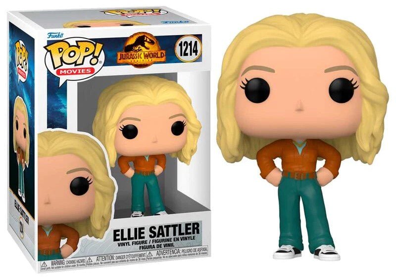 POP! Movies Jurassic World 3 Vinyl Figure Ellie Sattler 9 cm - Colecionáveis - Funko