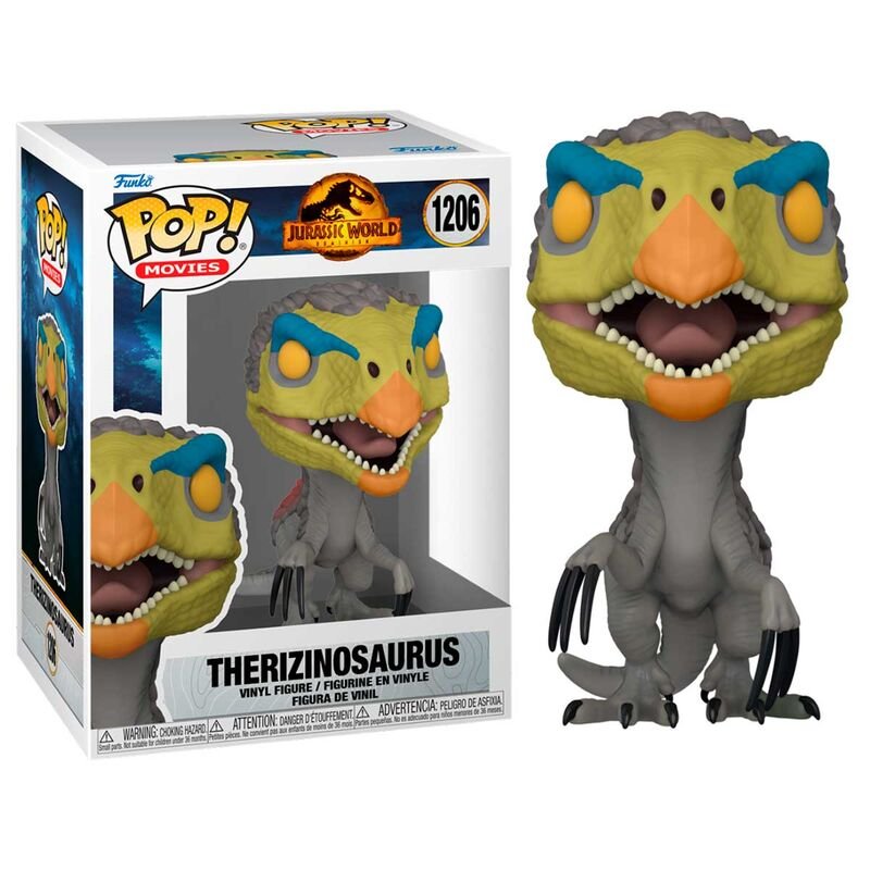 POP! Movies Jurassic World 3 Vinyl Figure Therizinosaurus 9 cm - Toys - Funko