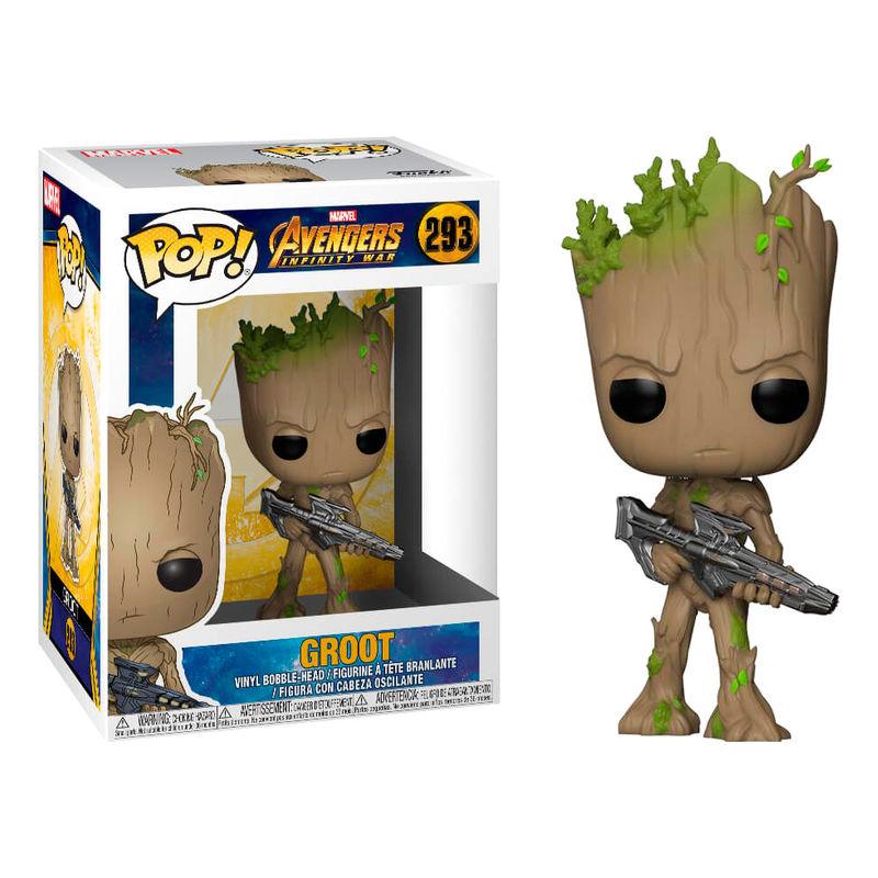 POP! Movies Marvel Avengers Infinity War Vinyl Figure Groot 9 cm - Toys - Funko