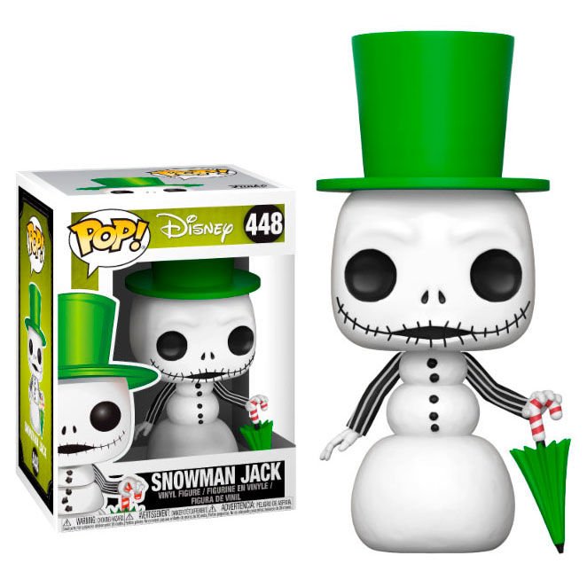 POP! Movies Nightmare before Christmas Vinyl Figure Snowman Jack 9 cm - Toys - Funko