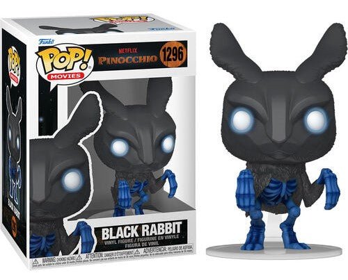 POP! Movies Pinocchio Vinyl Figure Black Rabbit 9 cm - Colecionáveis - Funko