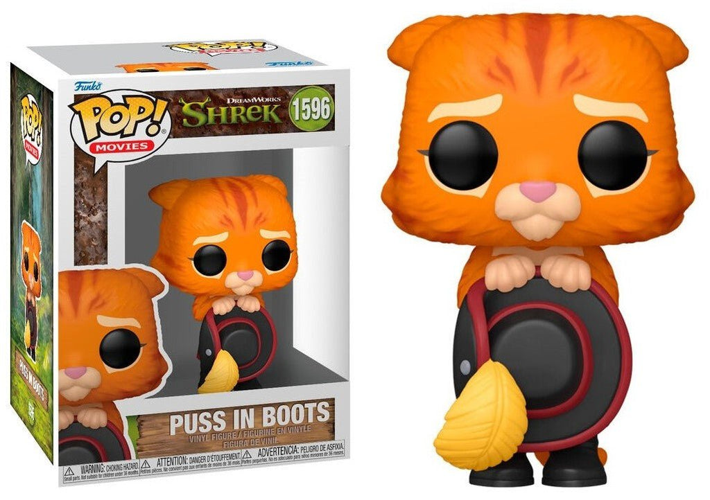 POP! Movies Shrek Vinyl Figure 30th Anniversary Puss in Boots 9 cm - Colecionáveis - Funko
