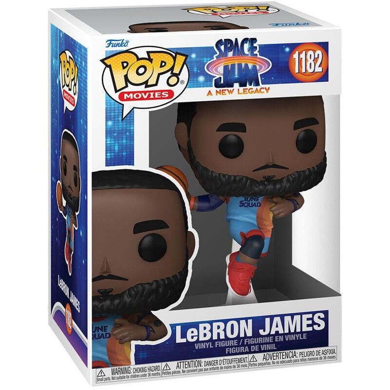 POP! Movies Space Jam 2 Vinyl Figure LeBron Leaping 9 cm - Toys - Funko