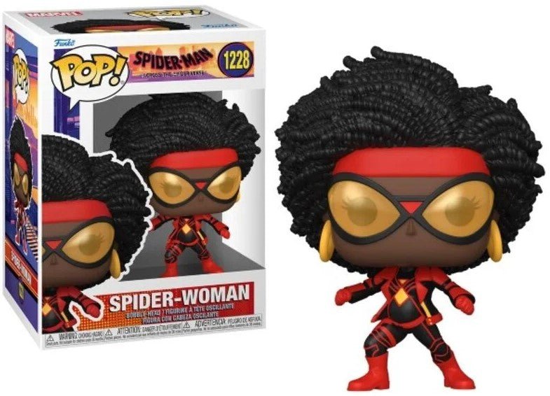 POP! Movies Spider - Man: Across the Spider - Verse Spider - Woman 9 cm - Colecionáveis - Funko
