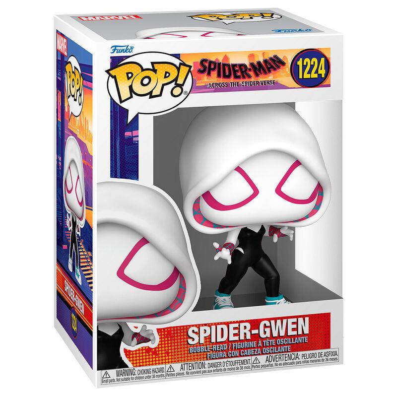 POP! Movies Spider - Man: Across the Spider - Verse Vinyl Figure Spider - Gwen 9 cm - Toys - Funko