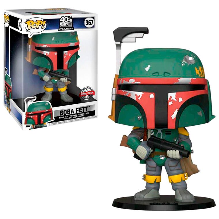 POP! Movies Star Wars Exclusive Super Sized Vinyl Figure Boba Fett 25 cm - Colecionáveis - Funko